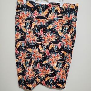 Lularoe quilted pencil skirt